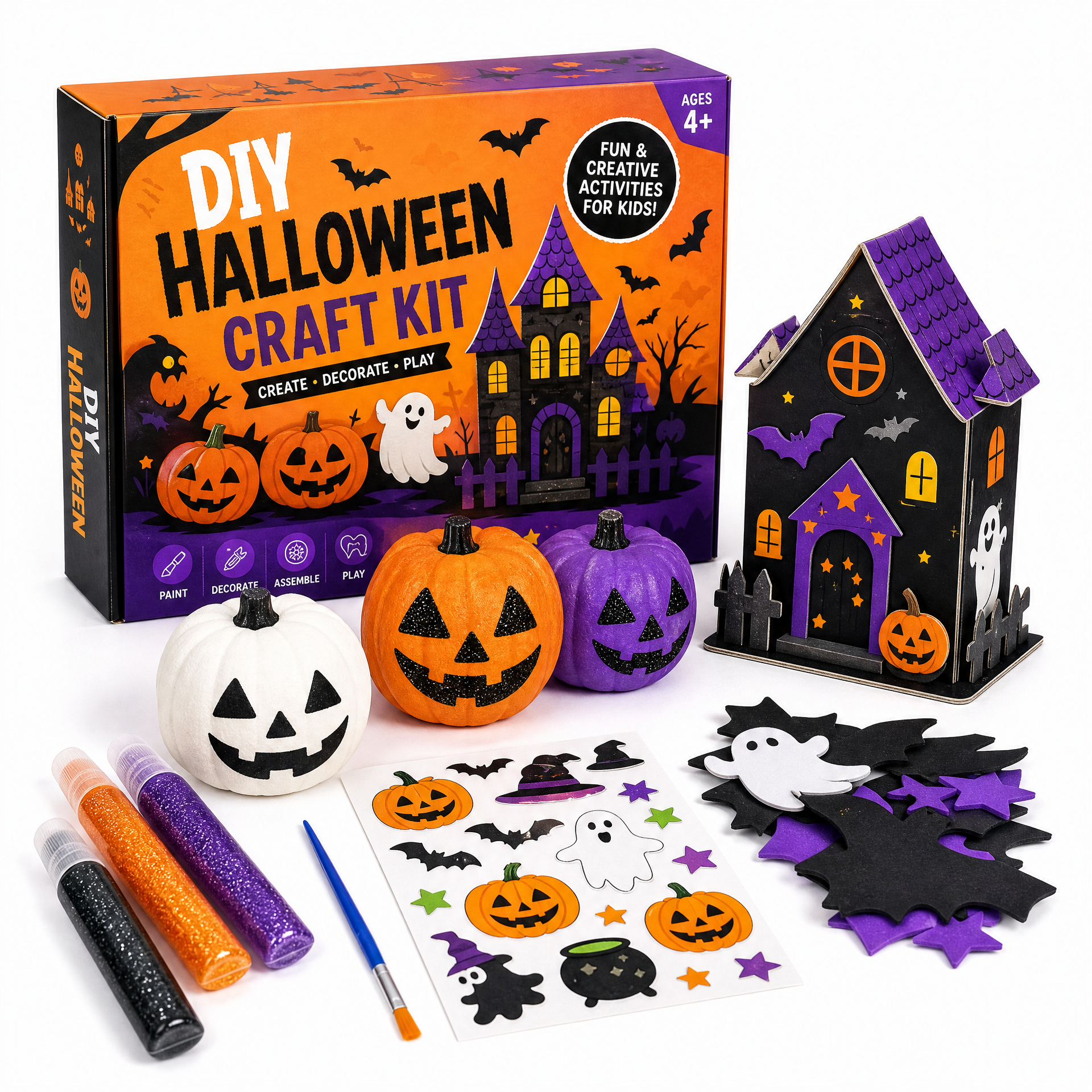 Trousse créative Halloween à faire soi-même