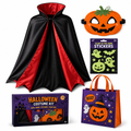 Kit de costume Halloween – cape, masque et accessoires