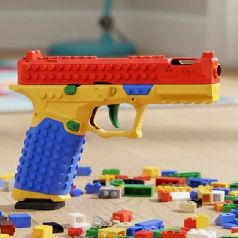 Building Block Toy Blaster – Build, Play & Aim