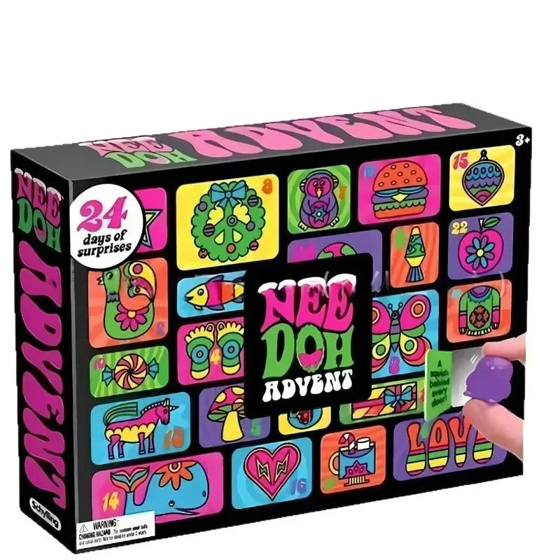 NeeDoh Squishmas Advent Calendar – 24-Day Christmas Surprise