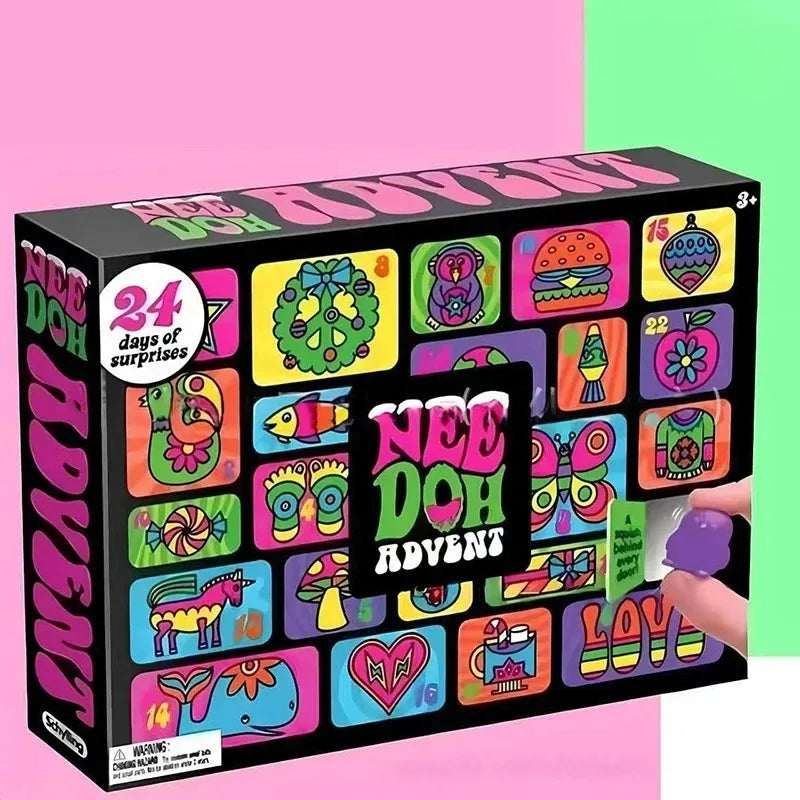NeeDoh Squishmas Advent Calendar – 24-Day Christmas Surprise
