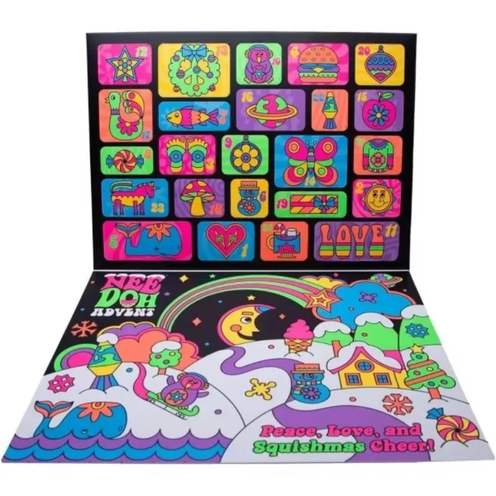 NeeDoh Advent Calendar 2026 – 24 Days of Squishy Surprises