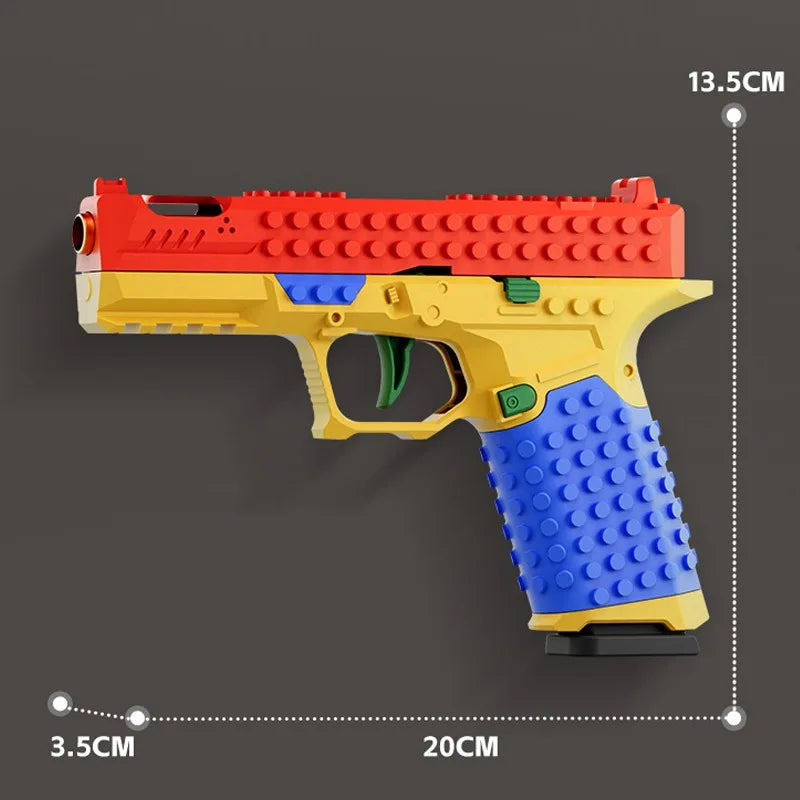 Building Block Toy Blaster – Build, Play & Aim